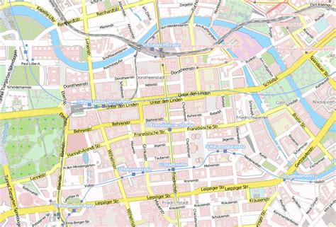 friedrichstraße berlin map.